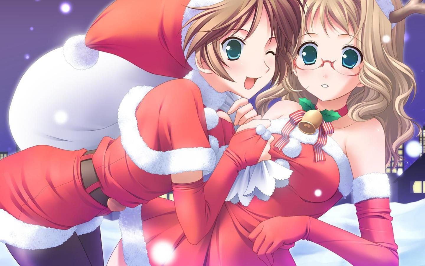christmas anime girls